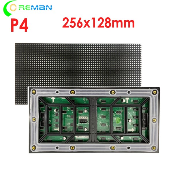 SMD1921 SMD2525 SMD1820 kinglight nationstar led chip led screen module p4 ph4 outdoor waterproof