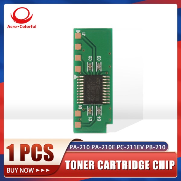Compatible PA-210 PA-210E PC-211EV PB-210 Toner Chip For Pantum P2500 M6500 M6600 Printer Cartridge