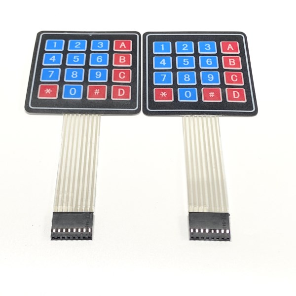 Large keys 4*41*43*44*5 matrix keyboard single-chip external expansion keyboard membrane keyboard