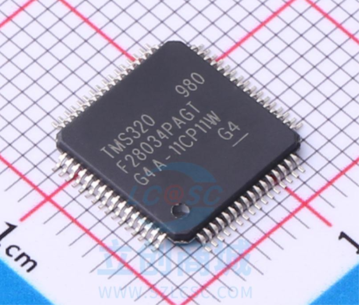 100% New Original TMS320F28034PAGT Package TQFP-64 New Original Genuine Microcontroller(MCUMPUSOC)IC Chip