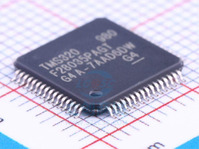 1PCS New Original TMS320F28035PAGT TMS320F28035 TQFP64 32-bit Microcontroller Chip