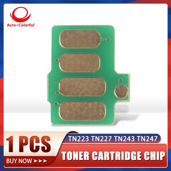 Compatible TN223 TN227 TN243 TN247 Toner Chip For Brother HL-L3210CW L3230CDW L3270CDW DCP-L3510CDW L3550CDW Cartridge
