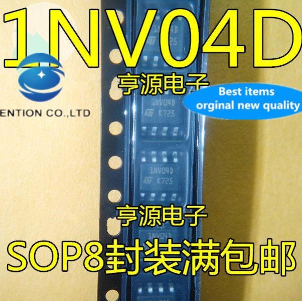 10pcs 100% orginal new in stock VNS1NV04D 1NV04D VNS1NV04DTR-E 1NV04DP SMD car computer board chip