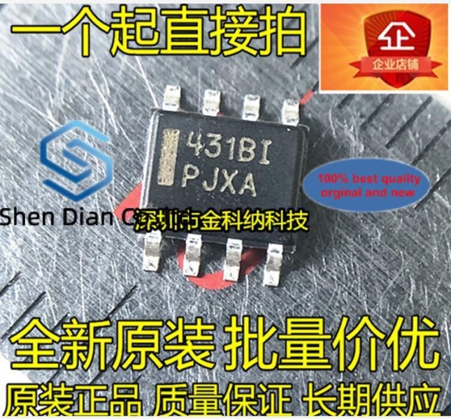10pcs 100% orginal new in stock TL431BIDR printed silk 431BI SOP8 pin 2.5V voltage reference chip IC