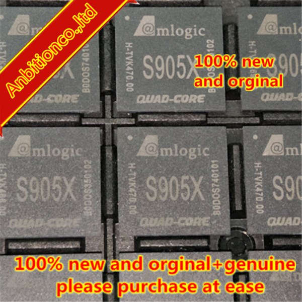 1-10pcs 100% New original S905X chip BGA Flat panel master chip