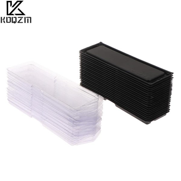 10Pcs DDR DDR2 DDR3 DDR4 Memory Module Box Protective Case CPU Packaging Case Plastic Box Memory Chip Protection Box
