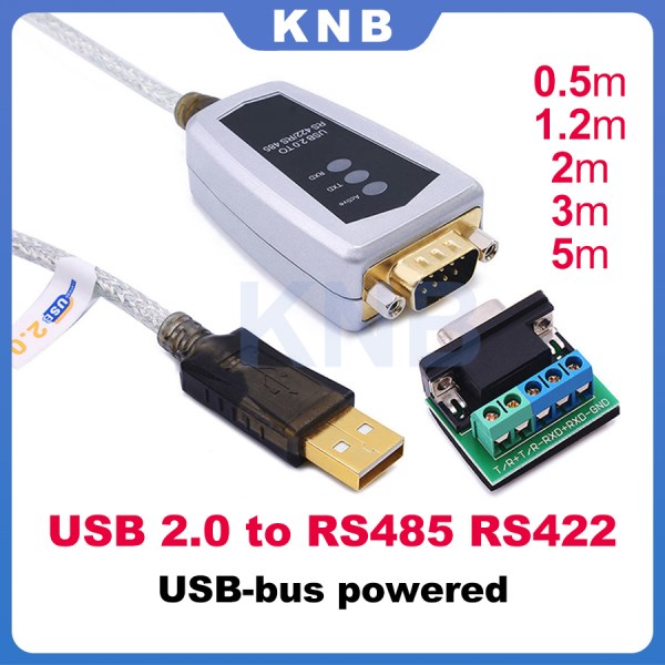 New USB 2.0 to RS485 RS422 Serial Converter Adapter Cable FTDI Chip Windows 10 8 7