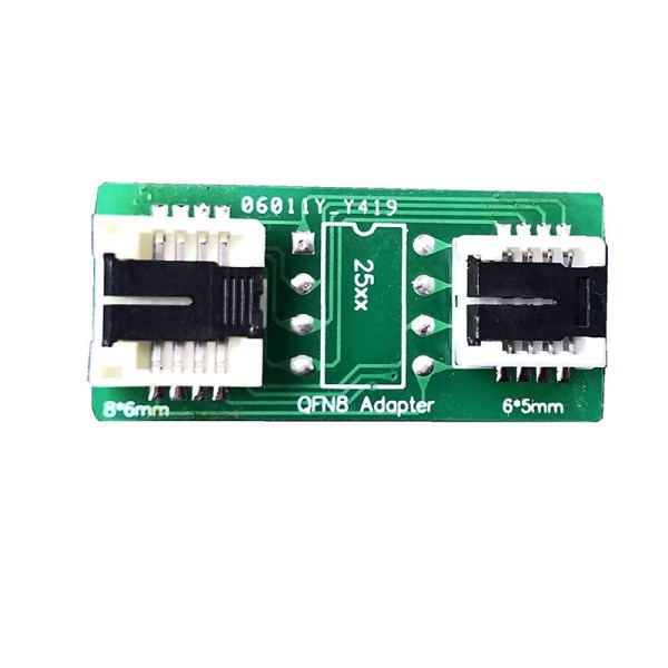 QFN8 WSON8MLF8MLP8DFN8 TO DIP8 Universal Two-In-One SocketAdapter For Both 6X5MM And 8X6MM Chips