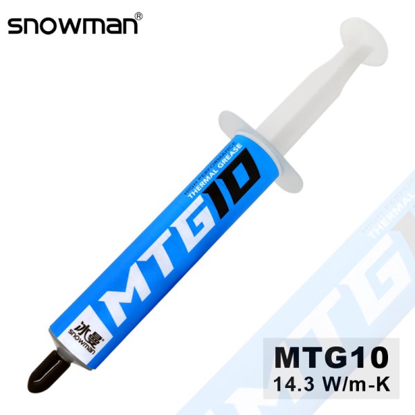 SNOWMAN MTG2 Thermal Conductivity Silicone Grease Desktop Computer Notebook Graphics Chip CPU Heat Transfer Paste Silicone