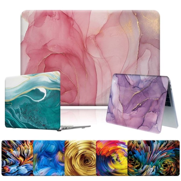 Watercolor Hard Shell Laptop Case for Macbook Air 13 A2337 A2179 2020 Pro 13 A2338 M1 ChipPro 15 A1707 A1990 Pro 16 A2141