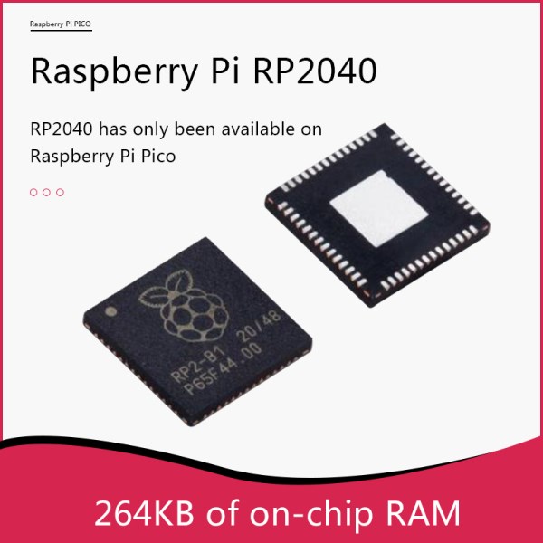 From 10 pieces Raspberry Pi RP2040 dual-core high-performance low-power, W25Q16JVUXIQ chip UFDFN-8 3V 16M-bit serial flash chip