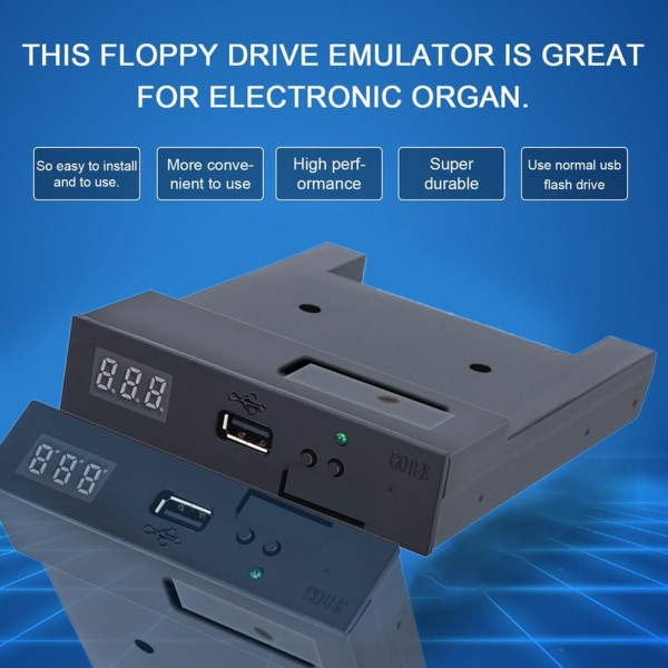 Floppy Drive Software Emulator Electronic Keyboard High Integration Easy To Install U Disk U1000K AT Chip Emulation Simulator