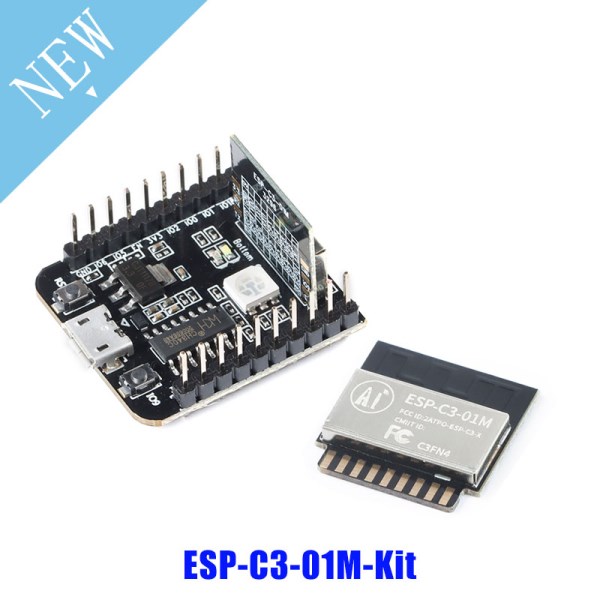 NodeMCU-ESP-C3-01M-Kit ESP32-C3 chip WiFi+Bluetooth Module Development Board BLE5.0 Wireless Module ESP32-C3 ESP-C3-01M