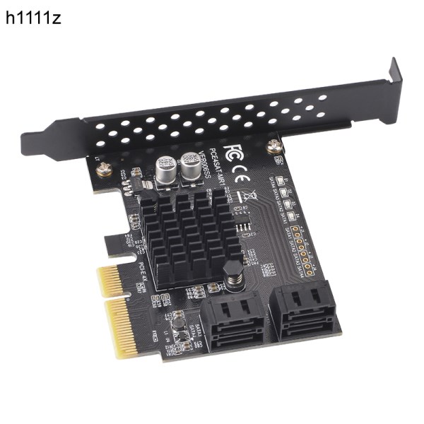 Marvell 88SE9230 Chip SATAPCIE Raid Controller SATA PCIE SATA Raid Card PCI-E SATA Raid PCI Express 4X with Low Profile Bracket