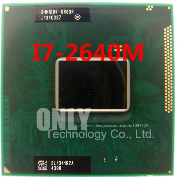 free shipping intel I7-2640M SR03R I7 2640M SRO3R 2.8G-3.5G4M HM65 HM67 100% chips new and original IC