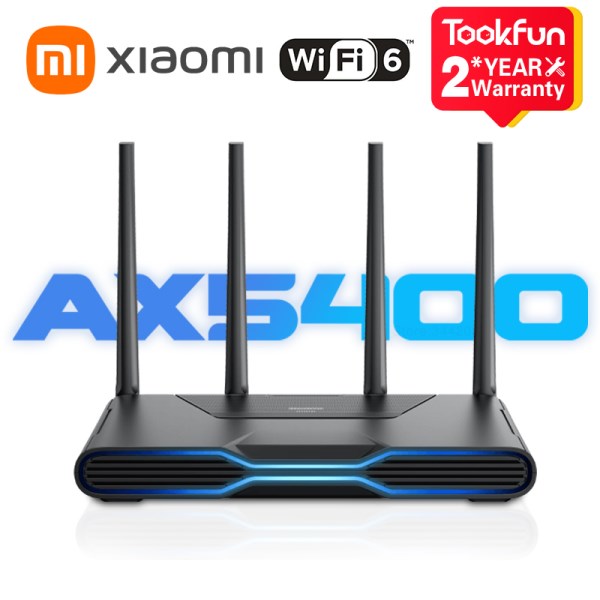 Xiaomi Redmi Router AX5400 Repeater WiFi 6 VPN Mesh 2.5G Network Port OFDMA MU-MIMO 512MB Qualcomm Chip Signal Booster PPPOE
