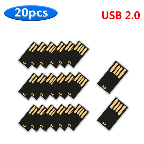 Factory wholesale chip Long USB 2.0 4GB 8GB 16GB 32GB 64GB U disk chip pen drive usb flash drives semi-finished Memory stick