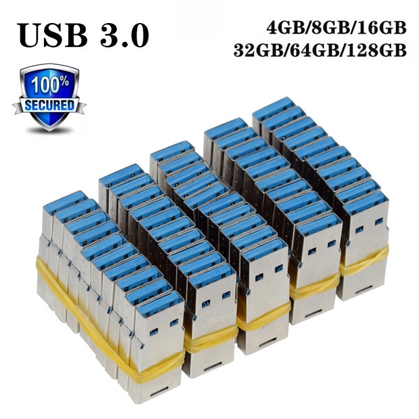 chip Factory wholesale 11020304050100 Pieces Long USB 3.0 4GB 8GB 16GB 32GB 64GB 128gb usb U disk chip pendrive flash