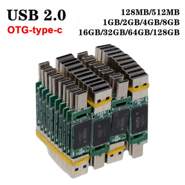 factory wholesale mini chip USB Flash Drive USB 2.0 128GB 8GB 16GB 32G 64GB semi-finished Stick Pendrive Flash Drive Usb Stick