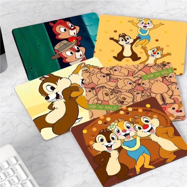 Disney Chip 'n' Dale Non-slip Lockedge Office Student Thickened Large Writing Pad Non-slip Cushion Mouse Pad For PC Mouse Carpet