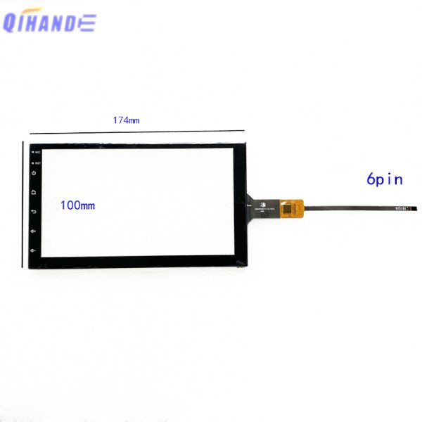 New Car Video Play Touch XY-PG70049-FPC ZB90PS0011 7Inch Capacitive Screen For GPS CAR 175mm*100mm TouchSensor Glass Gt911 Chip