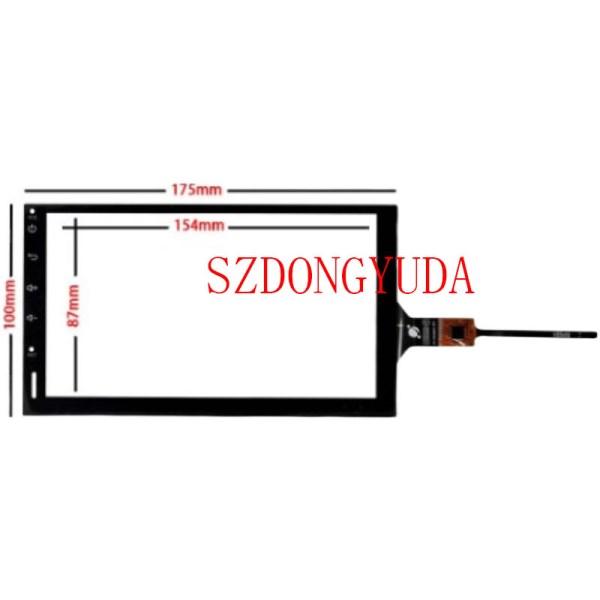 New Touchpad 7 Inch 6pin GT911 Chip 175*100 For Xtrons TQ700L Car DVD GPS Navigation Capacitive Touch Screen Digitizer Glass