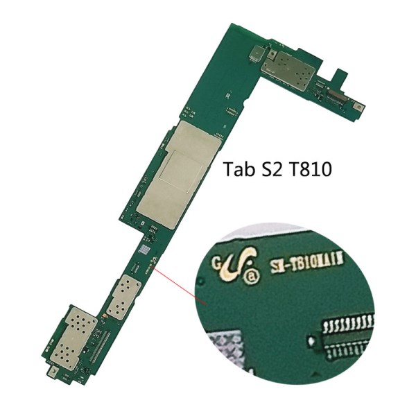 Motherboard For Samsung Galaxy Tab S2 SM-T815 T810 T819 T813 Logic Board Original Unlocked With Full Chips 32GB