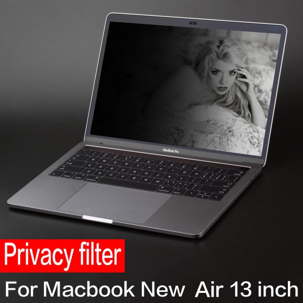 Full screen Privacy Filter Screens Protective film for Apple MacBook Air 13 inch,2020 new 13.3 M1 chip A932 A2337 A2179 Touch ID