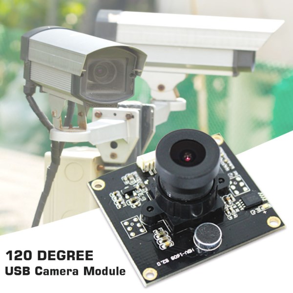 120 Degree Wide Angle Industrial Equipment With OV2643 Chip Driving Recorders Easy Install Home Office USB Camera Module Mini