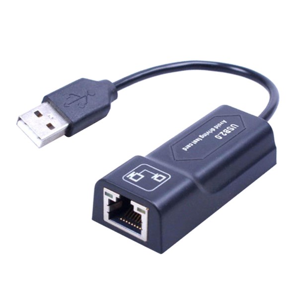 10 100Mbps USB 2.0 to Gigabit Ethernet LAN Network Adapter LED RC8512 Chip