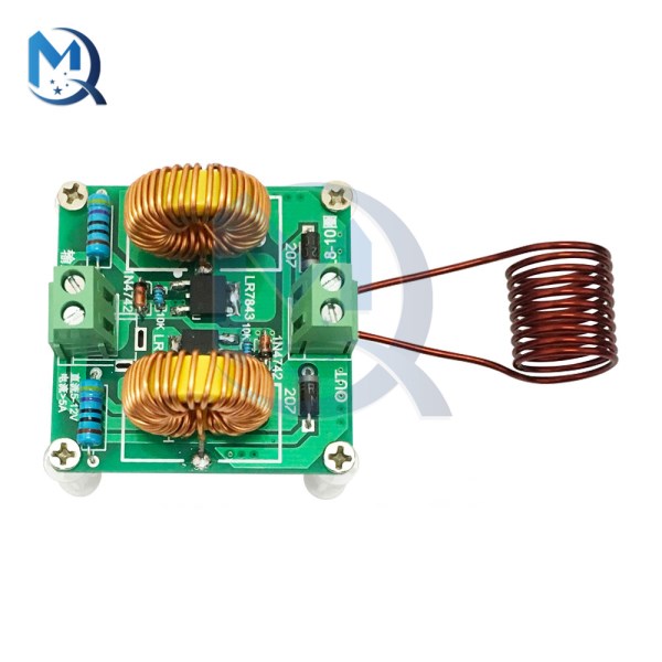 DIY Kits Mini ZVS Tesla High Voltage Generator Coil High Frequency Induction Heating Machine Module Board
