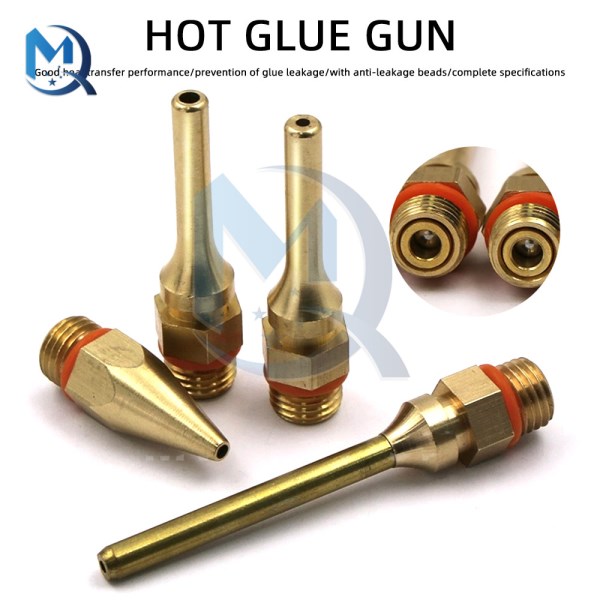 Copper Hot Melt Glue Gun Nozzle Long Short Small-bore Large Diameter 2.0X70mm 3.0X50mm 2.0X50mm 2.0X34mm Glue Gun Nozzle