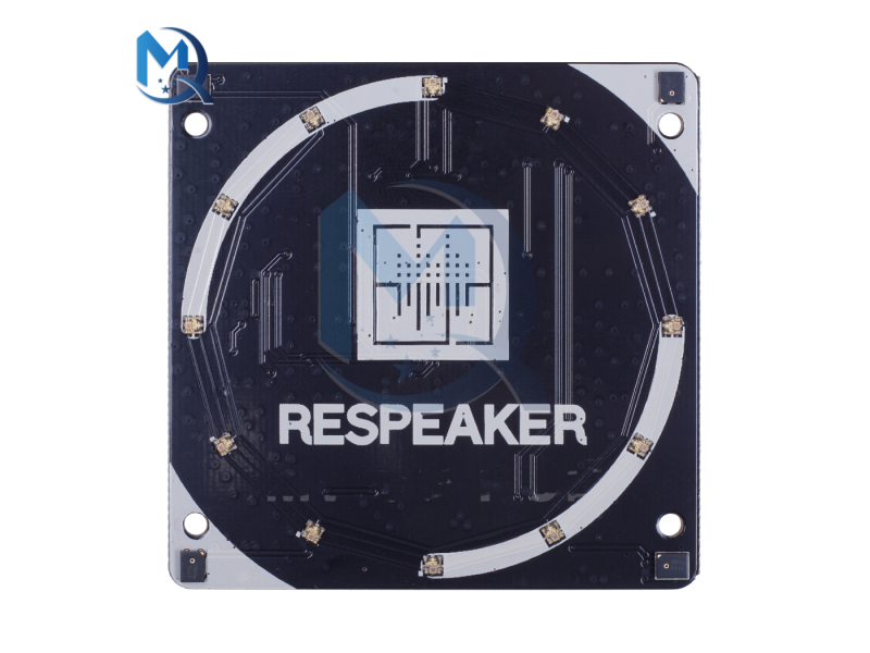 ReSpeaker 4-Mic Array 4-Microphone Expansion Board for Raspberry Pi 4B 3B+ 3B for AI and Voice Applications Expansion Board