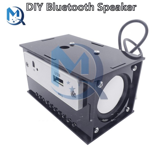 DIY Bluetooth Speaker Kit Electronics DIY Soldering Project Practice Solder Assembly DIY Electronic Kit Component 2*3W Speakers