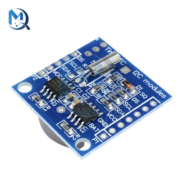 RTC Real Time Clock Module I2C DS1307 56 Bits SRAM Programmable Signal Output Automatic Switching Battery Function