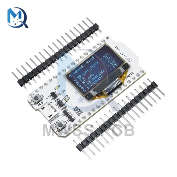 ESP32 0.96 Inch Blue OLED Digital Display Bluetooth WIFI Kit Module CP2102 32M Flash Internet Development Board For Arduino