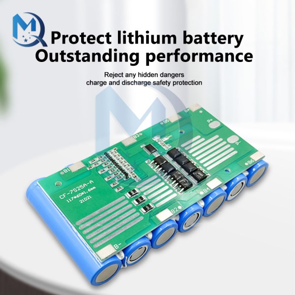 7S 24V Ternary 25A With Balanced 18650 lithium Battery Protection Board