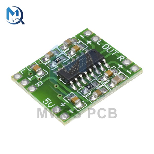 DC 2.5V 5V PAM8403 2 Channels 2x3W Mini Digital Audio Amplifier USB Power Supply Module Class D Amplifier Board For Arduino