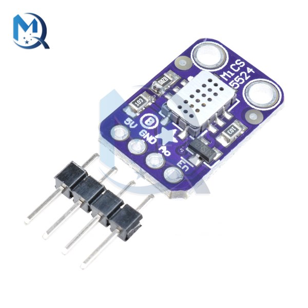 DC 5V MICS-5524 Air Quality Gas Sensor Module Carbon Monoxide Hydrogen Methane Monitoring Gas Sensor Detection Board