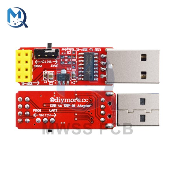3.3V USB To ESP8266 ESP-0101S WIFI Adapter Board Module With CH340 Driver To TTL Serial Development Board Wireless For Arduino