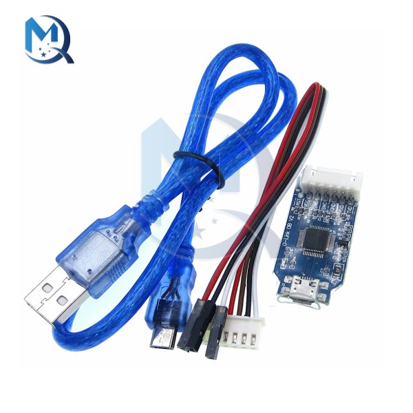 For OB ARM Emulator Debugger Programmer Downloader Board Replace V8 SWD SWO M74 With Micro USB Cable Jumper Wire Module