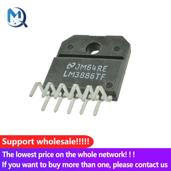 diymore IC Chips LM3886TF LM3886 Amp Audio Power 68W AB TO220-11 Original Integrate Circuit