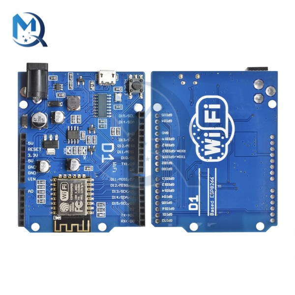 ESP8266 ESP-12E For WeMos D1 R3 CH340 WiFi Development Board Based ESP8266 Shield Smart Electronic For Arduino IDE R3