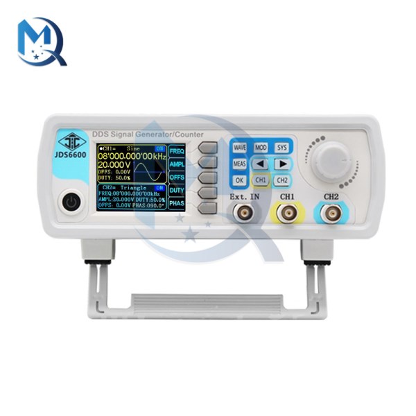 DC5V JDS6600-60M 60MHz Signal Generator DDS Function Digital Control Dual-channel Frequency Meter Arbitrary Waveform Generator