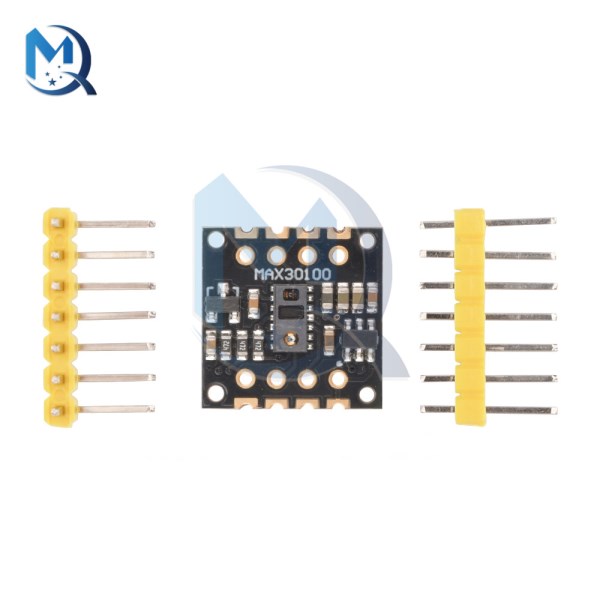 MAX30100 Sensor Breakout Board Pulse Oximetry and Heart Rate Monitoring Sensors 3.3V-5V Low Power Sensor Module for Arduino
