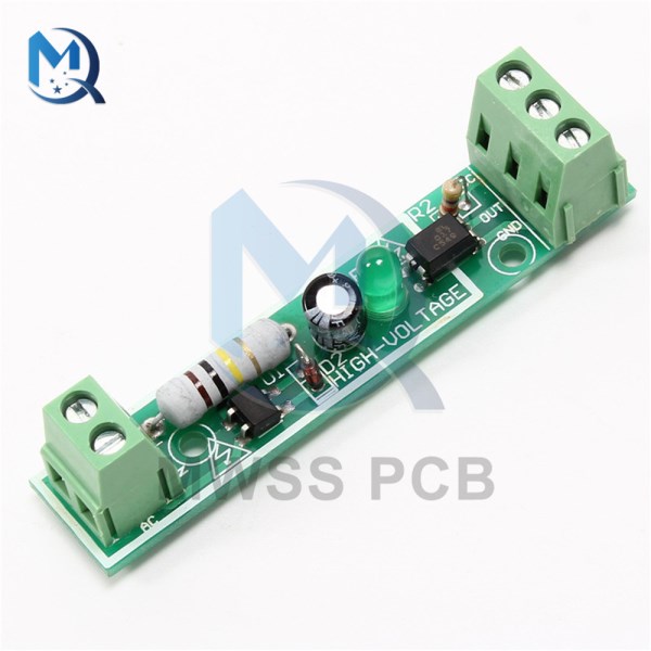 AC 220V Optocoupler Isolation Module 1-Bit Voltage Detect Board Adaptive For PLC Isolamento Fotoaccoppiatore Module Newest