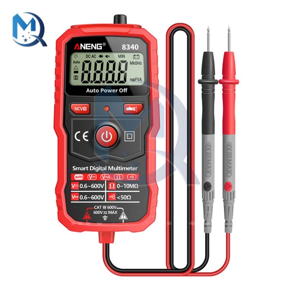 8340 Multimeter Pocket Meter Anti-burning Automatic Digital Smart Pen Integrated Multimeter 1999 AC NCV Tester