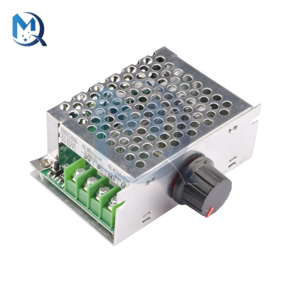 DC 8-50V ZS-X8 PWM Brush Motor Speed Controller MCU Intelligent Control Current Protection 30A With Aluminum Shell