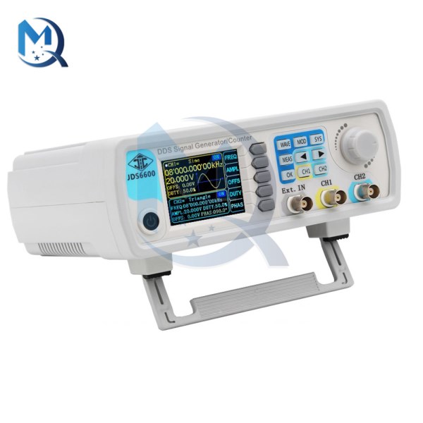JDS6600-30MHz Digital DDS Function Signal Generator Dual-channel Frequency Meter Arbitrary Waveform Sweep Signal Generator