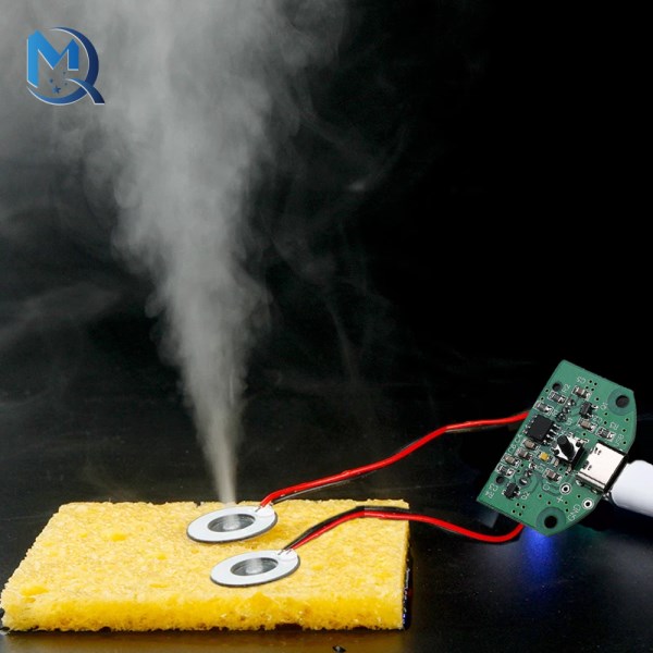 USB Mini Humidifier DIY Kits Mist Maker and Driver Circuit Board Fogger Atomization Film Atomizer Sheet Mini Oscillating Double